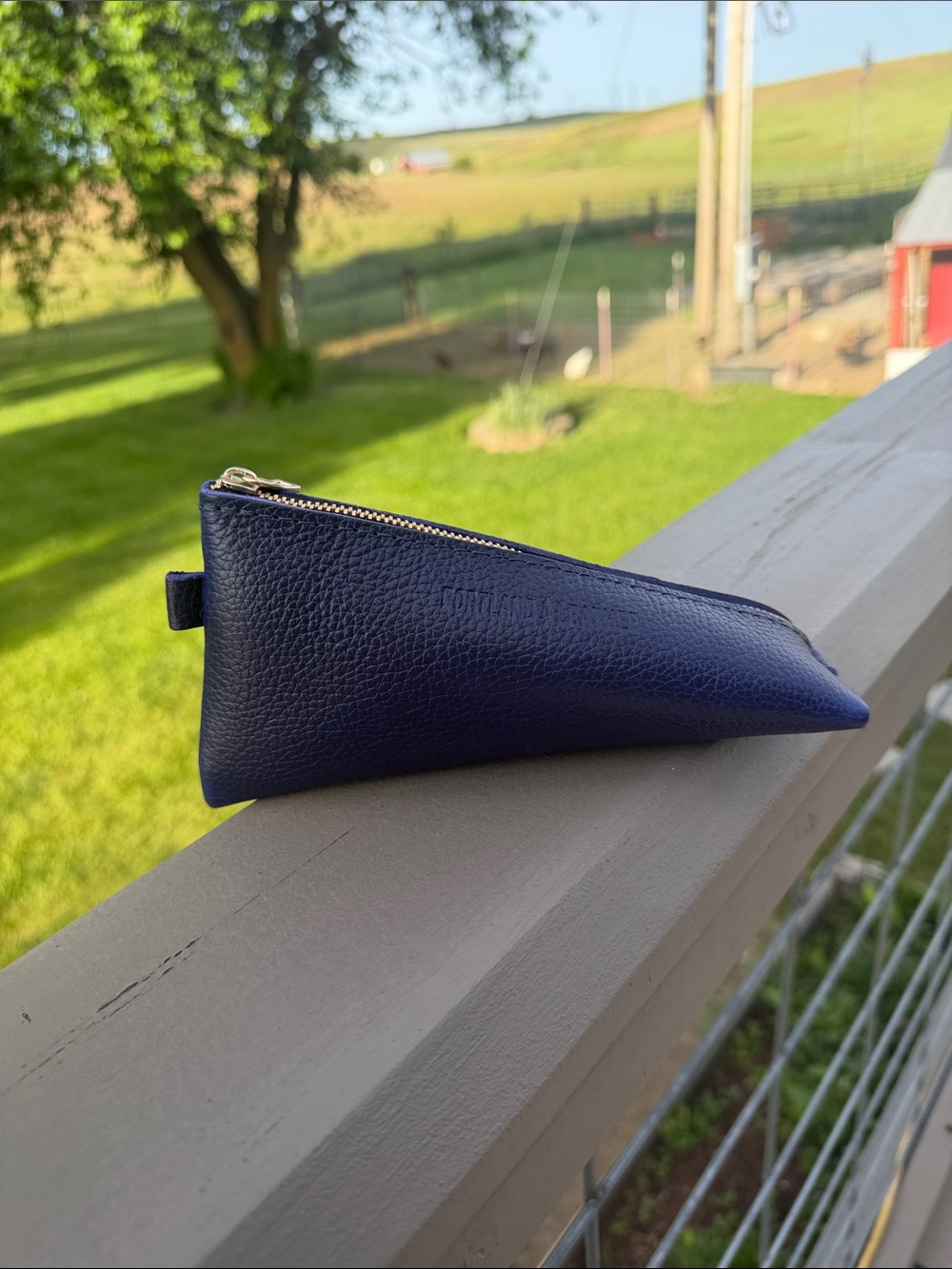 Portland Leather Alpine Case in Cobalt